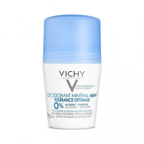 Vichy Deodorant Mineral Αποσμητικό Mineral 48h Βέλτιστη Ανοχή 50ml